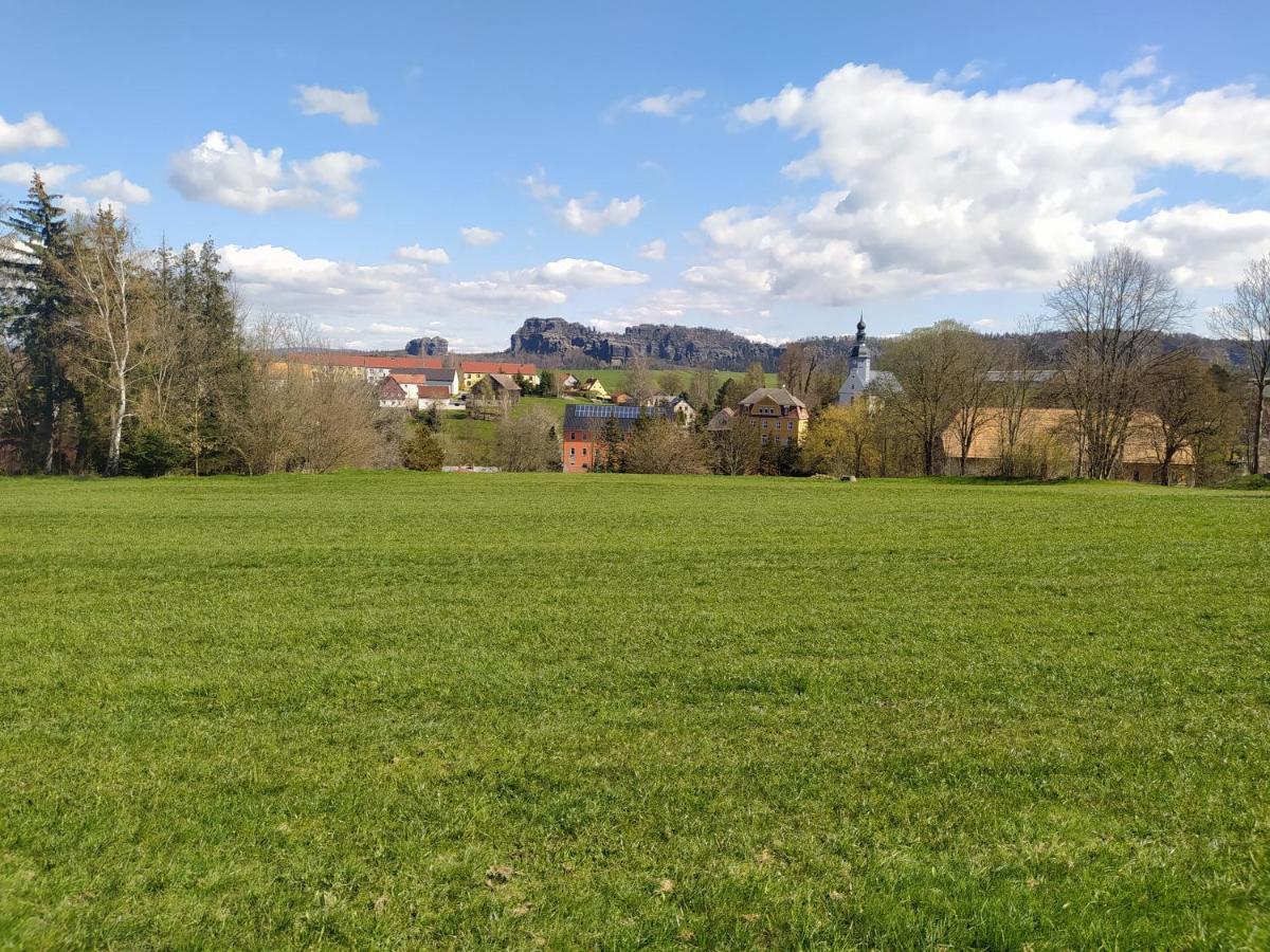 Ferienwohnung Zum Hirschgrund Schona Экстерьер фото